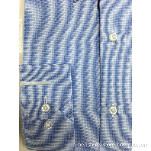 Custom Yarn Dyed Business Shirt in Spring